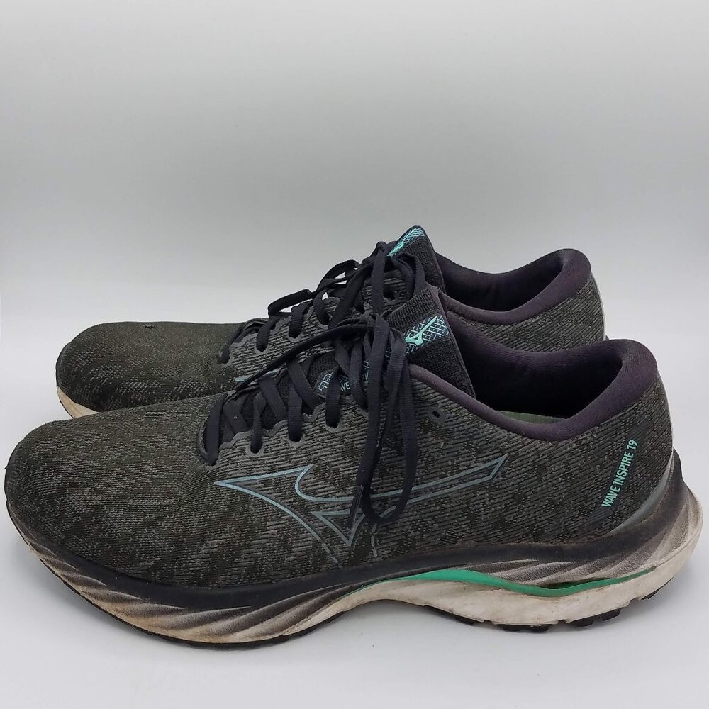 Mizuno Wave Inspire 19 Sneakers Black Mens 11.5 Shoes J1GC234402 411395.90MG
